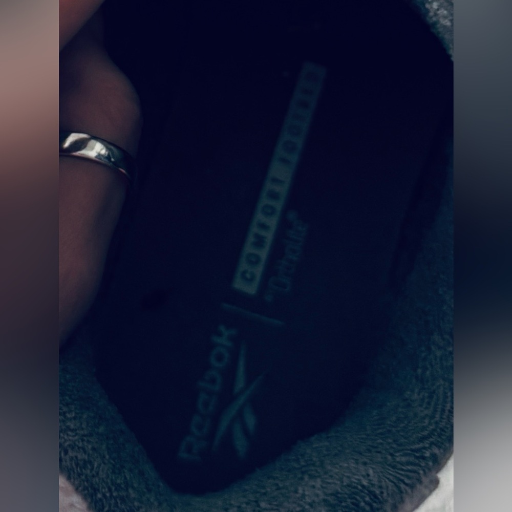 Reebok Gray and White Sneakers - Picture 5 of 5